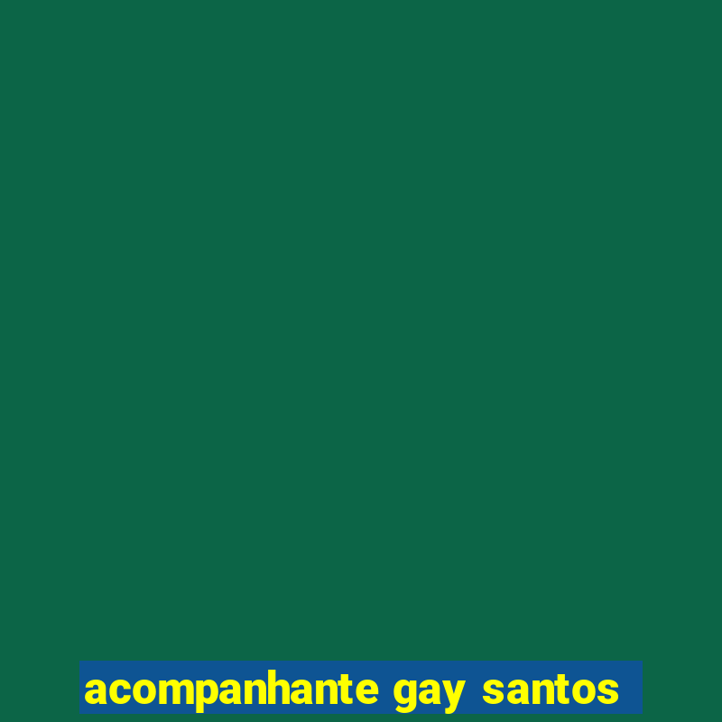 acompanhante gay santos